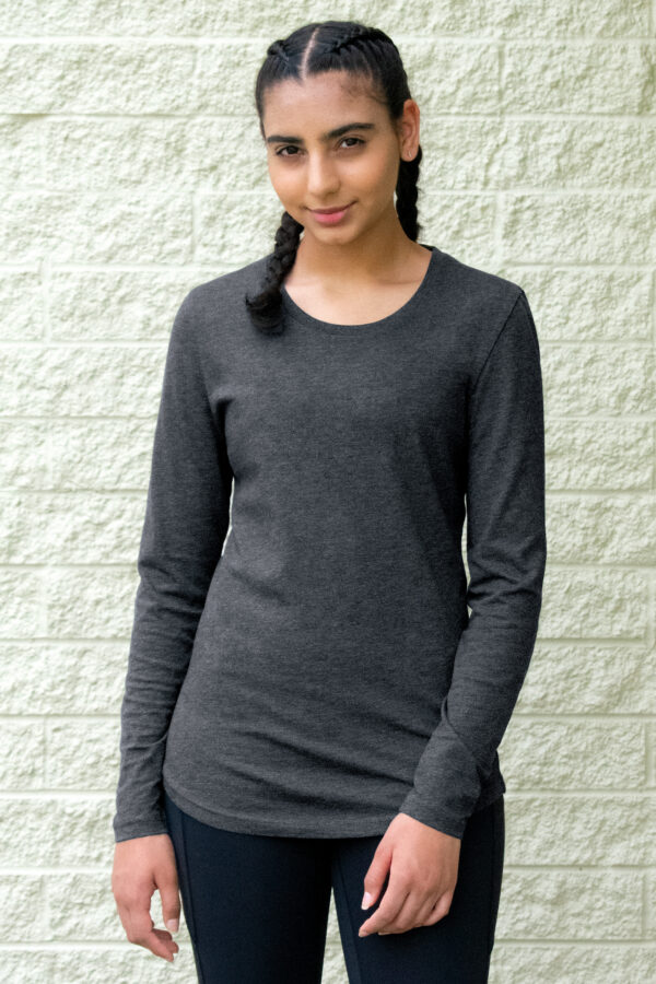 Ladies Long Sleeve Gildan Softstyle with Direct to Garment Print